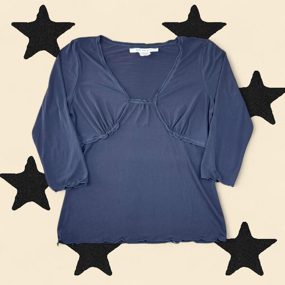 ★Black Max Studio Flowy Blouse ★